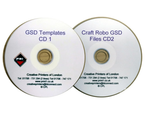 GSD Designs CD Templates Disc 1 and 2 GSD Designs CD Templates Disc 1 and 2